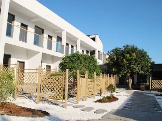 Outside