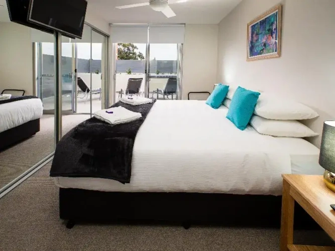 Deluxe Twin Apartment with balcony