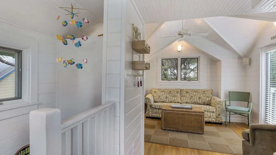 Double Cottage with balcony and with garden view