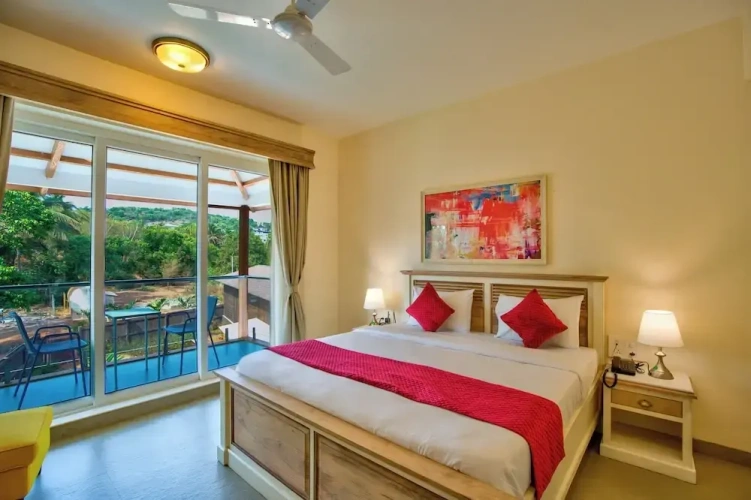 Standard Double room with garden view