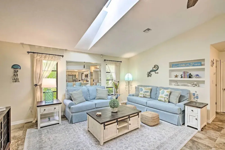 Canal Waterfront Home With Private Pool & Dock!