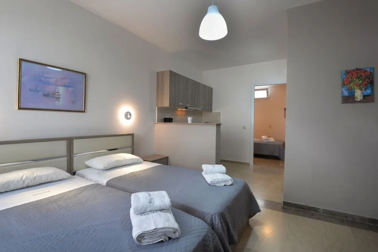 2 Bedrooms Standard Quadruple Family room with sea view