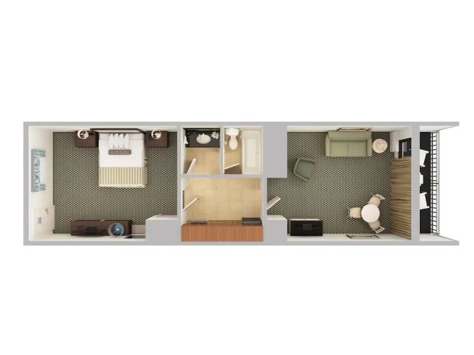 1 Bedroom Standard room oceanfront