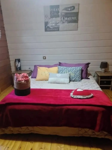 Comfort room with pool view