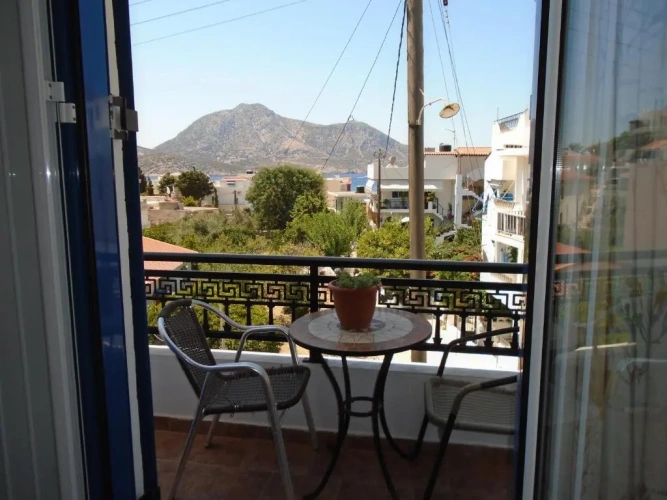 Studio with balcony