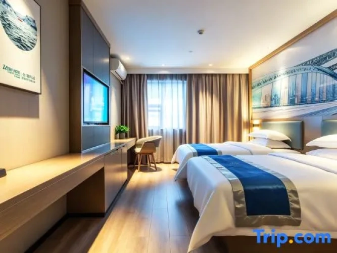 Business Twin room with street view