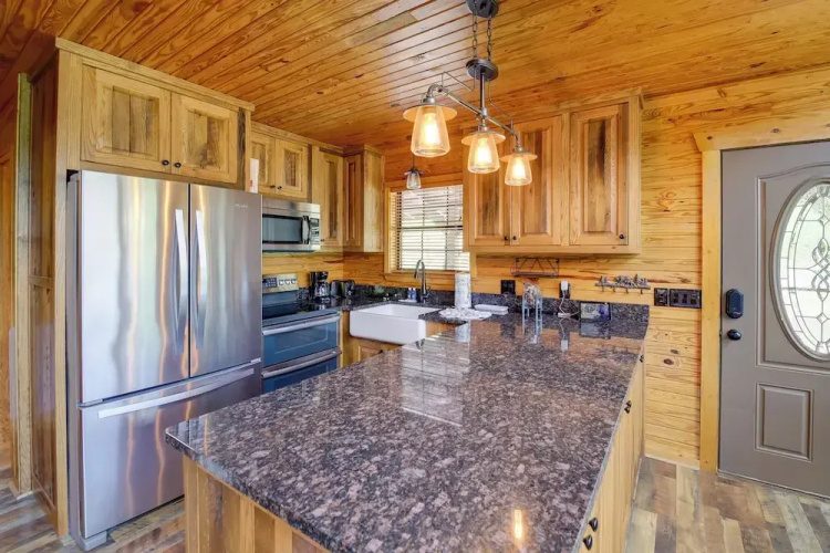 Views, Fire Pit + Game Room: Smoky Mountain Cabin