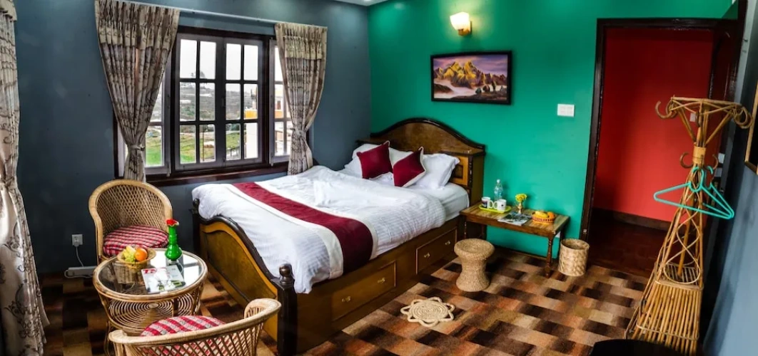 Standard Double room with mountain view