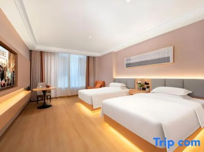 Standard Twin room with balcony and with sea view