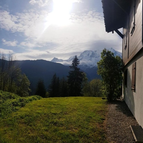 Outside