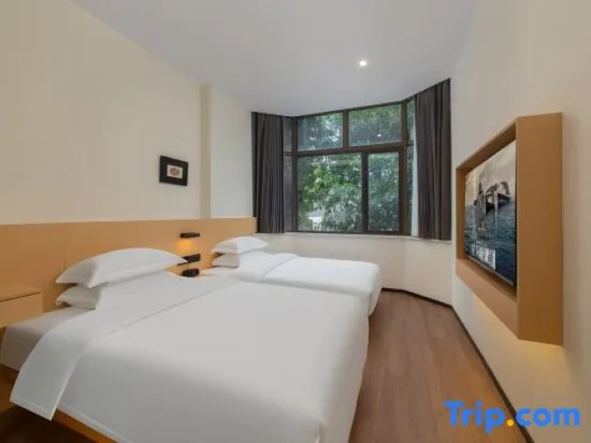 Standard Twin room with city view