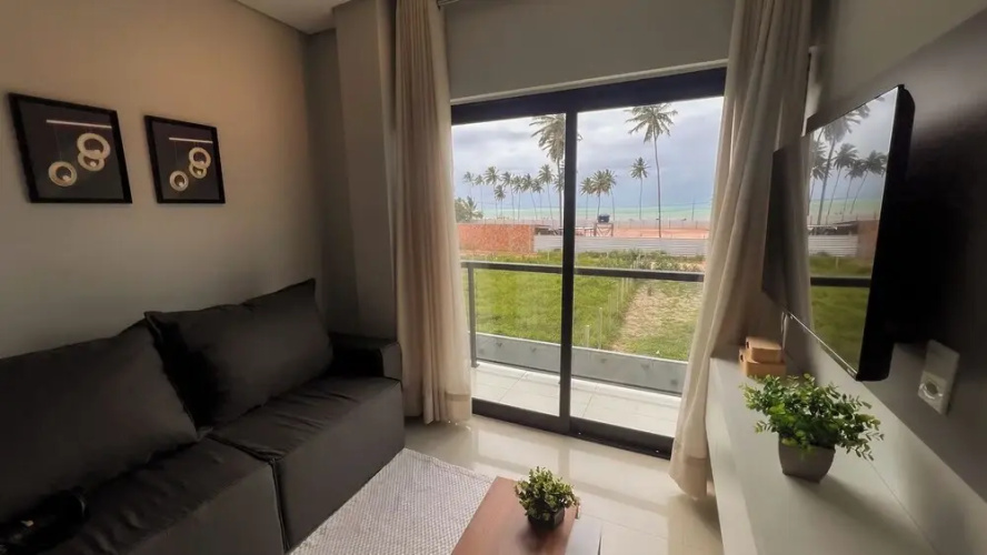 Apto Pet Friendly com Piscina a 100m da Orla