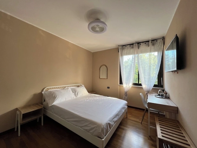 Luxury Double room with balcony and with park view