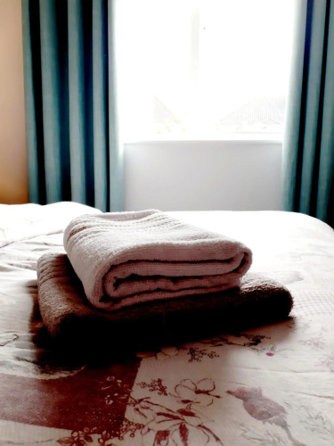 Happy guest
