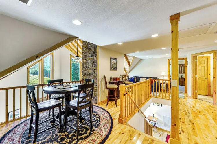 Deck & Mtn Views: Log Cabin By Snowshoe Mountain!