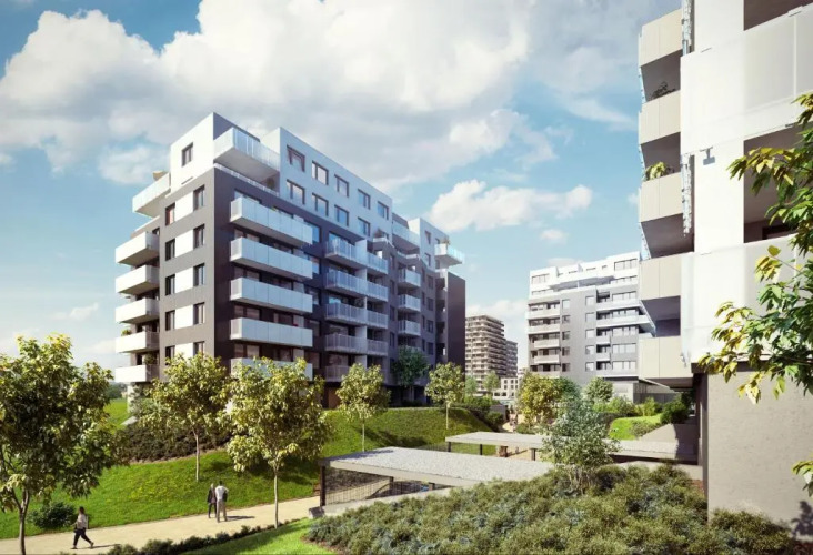 CityWest ApartmentsOver view