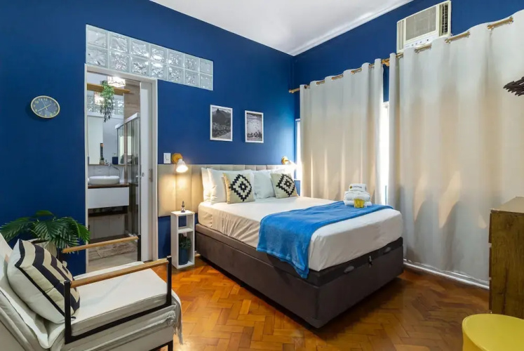 Flat in Copacabana 9 Minutes From the Beach Stc202