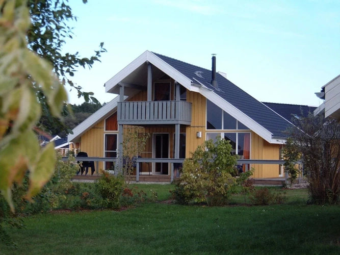 Cottage with balcony