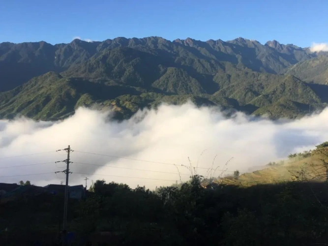 Standard Double room with mountain view