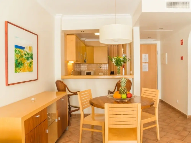 1 Bedroom Standard Double Apartment with balcony and with partial ocean view
