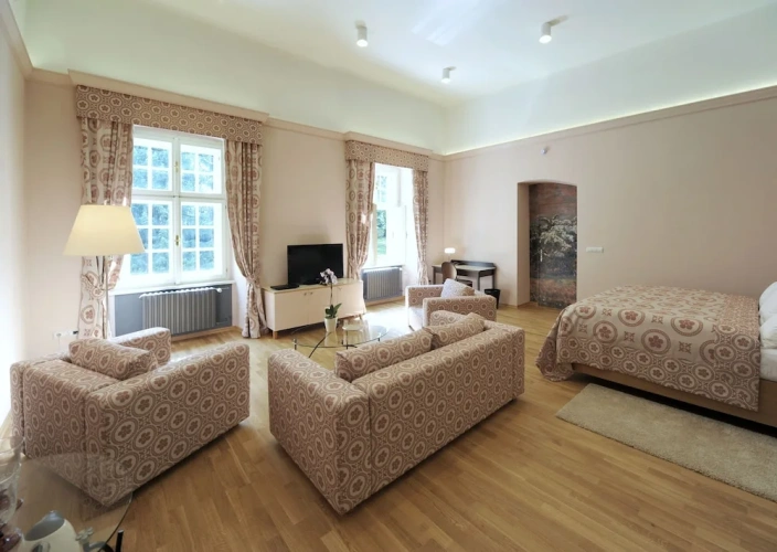 Luxury Double room with park view