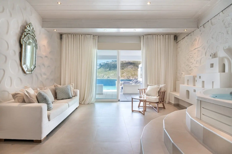 Myconian Grand Suite with sea view
