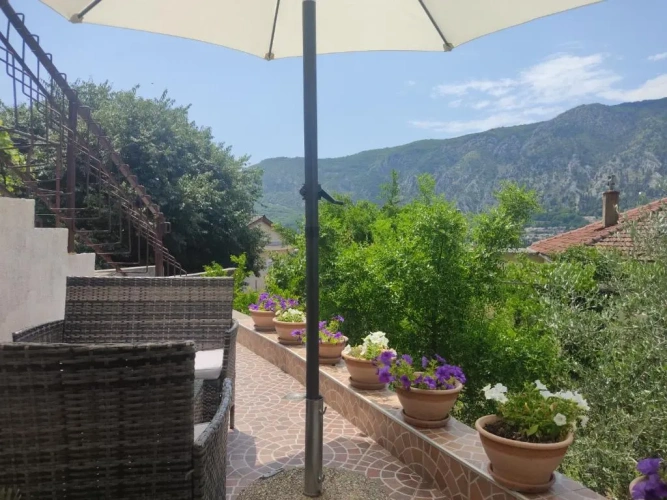 Studio with balcony and with view