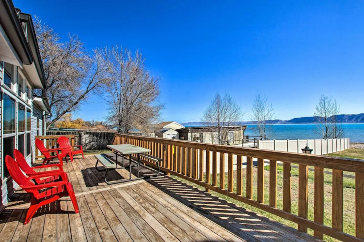 Spacious Family Home w/ Kayak + Deck on Bear Lake!