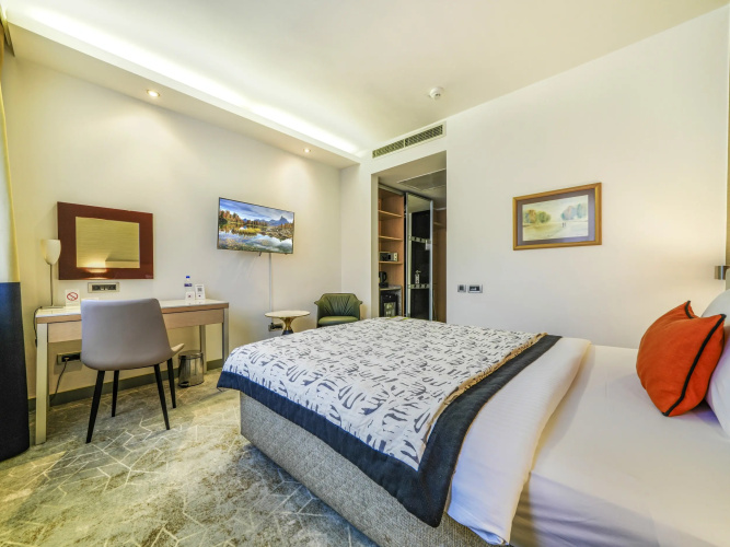 In Hotel Belgrade
