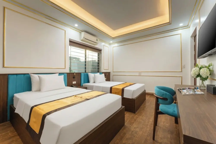 Deluxe Twin room with city view