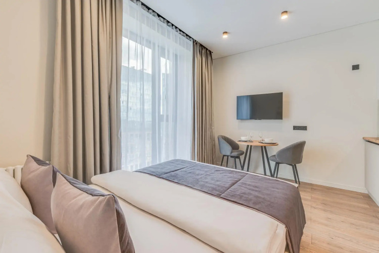 Фотография номера квартиры Business Apartments (Бизнесс Апартменс) на проезде Причальный 10 корпус 1