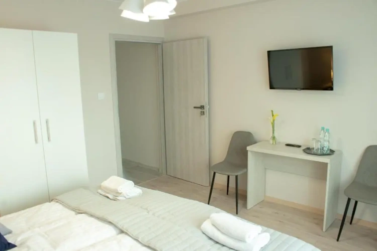 Studio with balcony