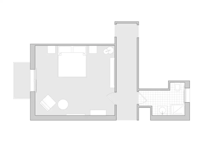 Standard Double room with balcony