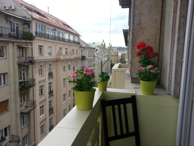 Deluxe Apartment with balcony and with view