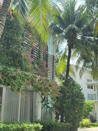 Deluxe Double room with balcony and with garden view