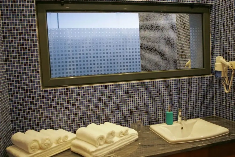 Superior Twin room with balcony and with sea view