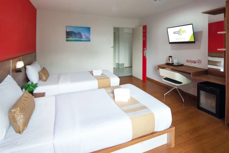 Deluxe Twin room with city view