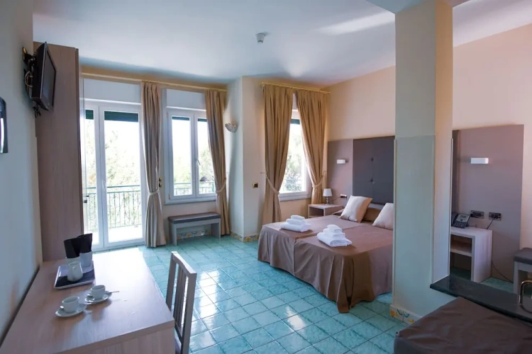 Standard Double room with balcony and with sea view