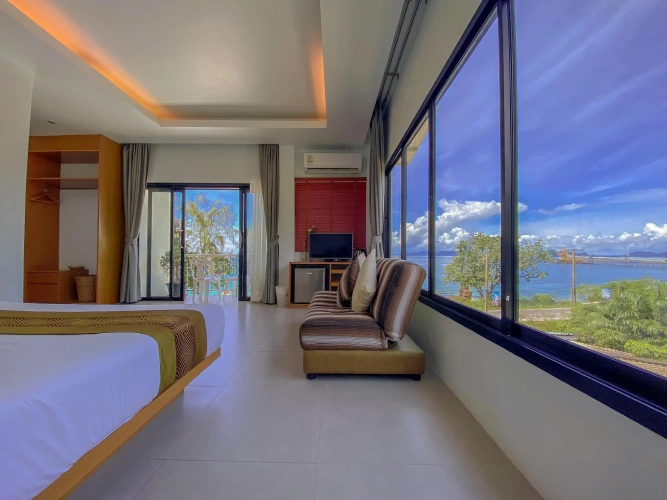 Deluxe Double room with sea view