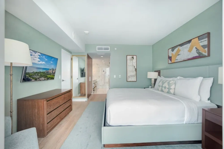 2 Bedrooms Premier Double Suite with ocean view