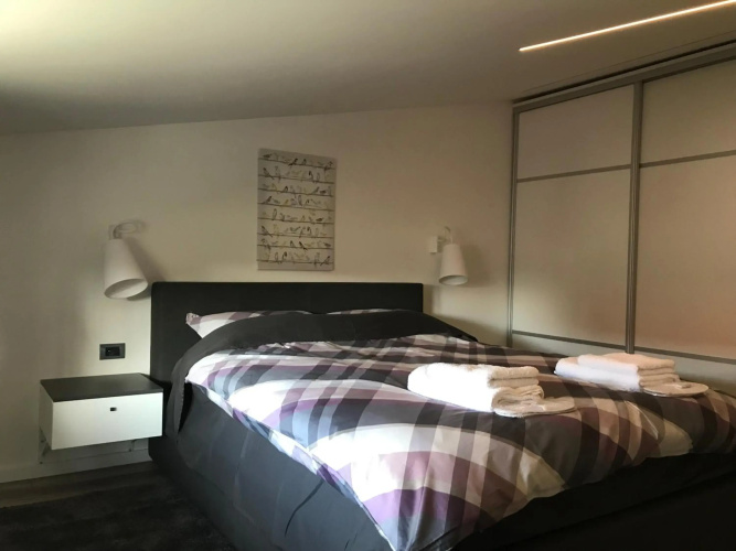 Grey apartment Zagreb