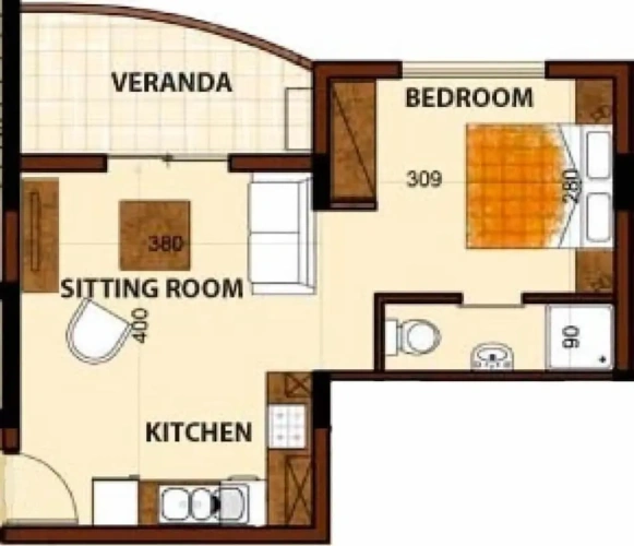 Comfort Suite with balcony and with partial sea view
