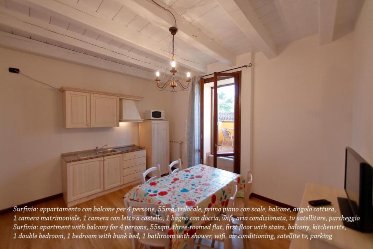 Apartment with balcony