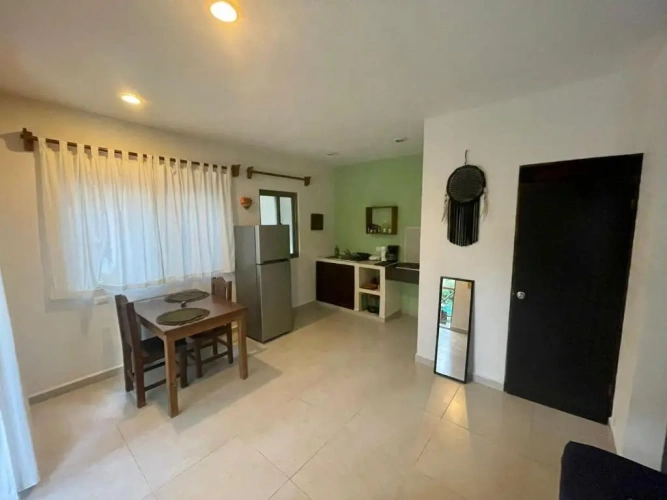Apartment with garden view