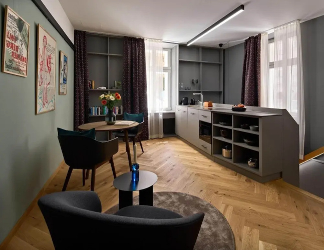 Studio in Vienna Near Museumsquartier