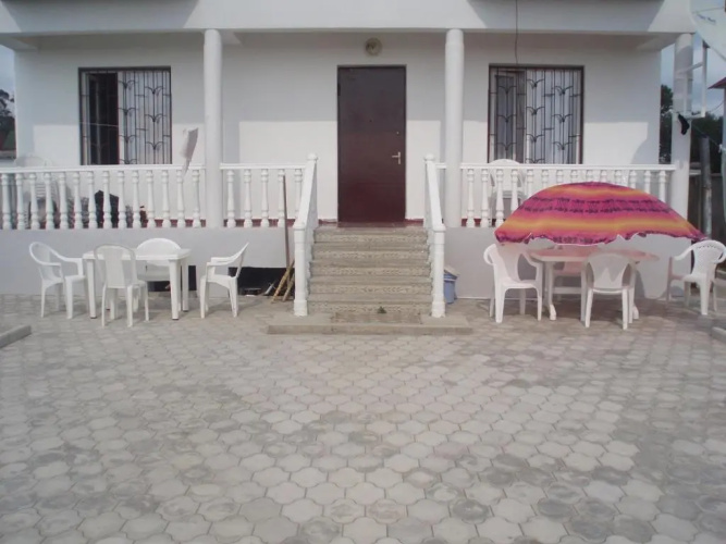 Large house at the beach.