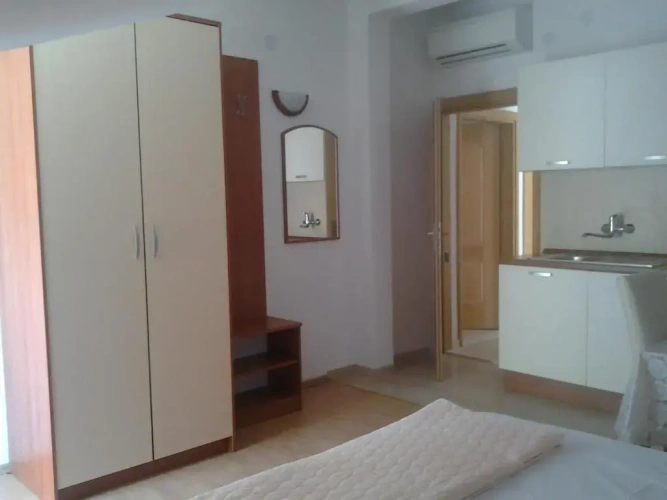 Studio with balcony and with view