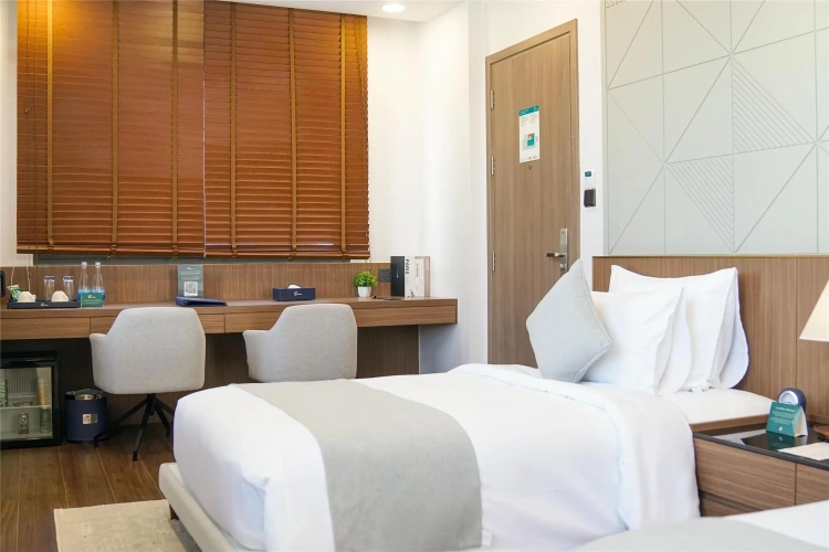 Standard Twin room with balcony and with ocean view