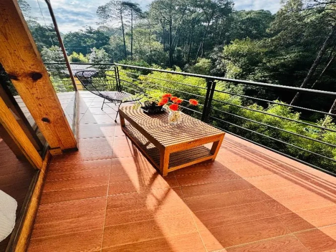 Quadruple Suite with balcony and with view