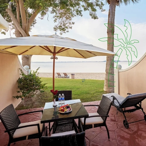 Deluxe Double room with balcony and beachfront